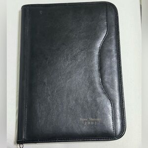 Gemline Executive Black Organizer with Notepad